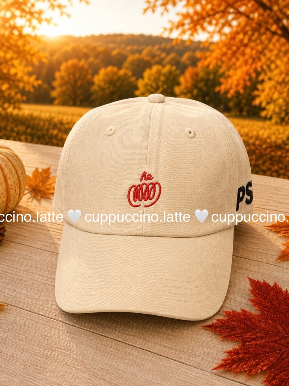 🍂NWT🎃Starbucks 2026 Fall Autumn PSL Pumpkin Baseball Cap Hat